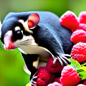 How to Feed Raspberries to Sugar Gliders