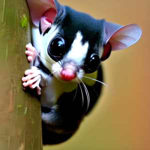 Sugar Glider Face