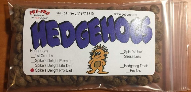 Spike’s Delite Hedgehog Food